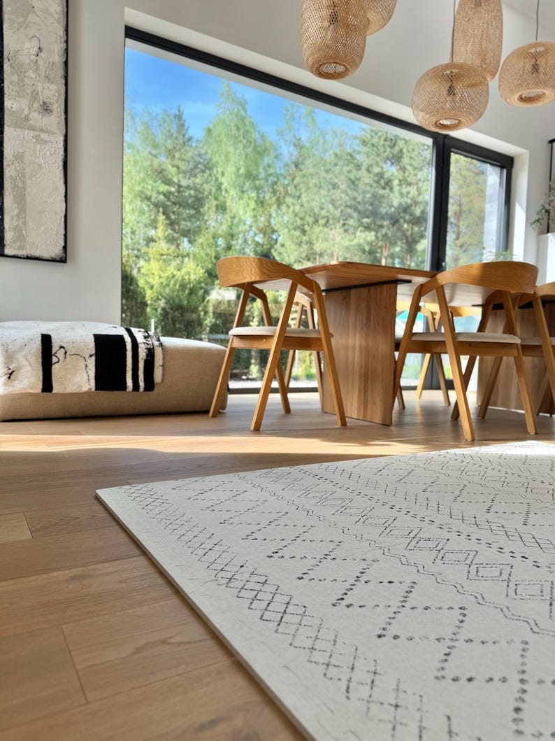 lastenhuoneen leikkimatto-palapelimatto lapsille-boho