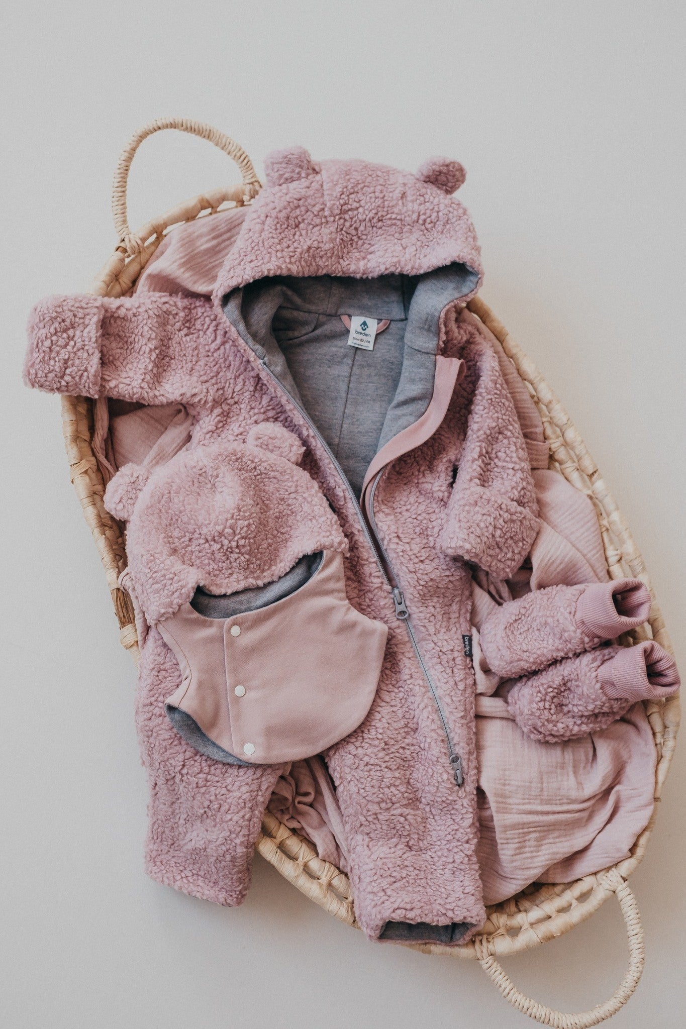 Merinovilla vauvan Balaclava THEO