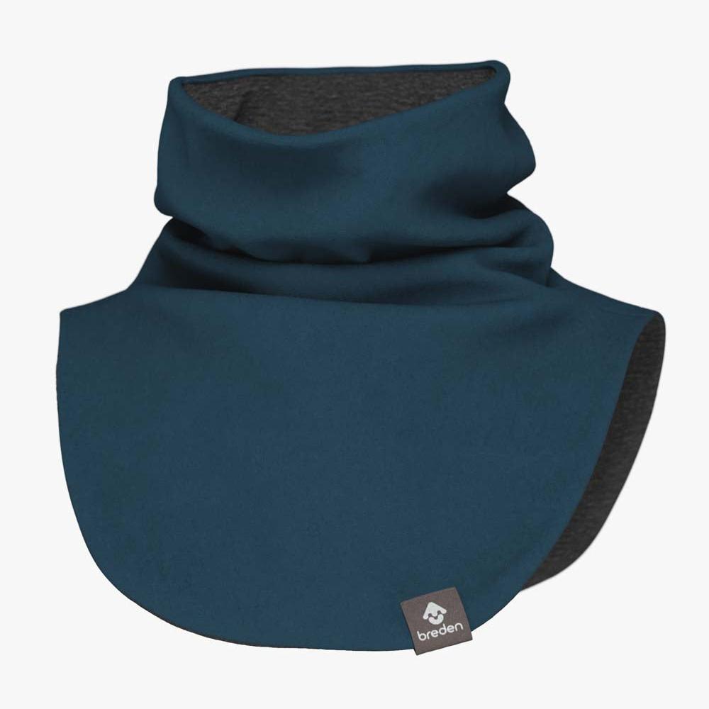 merinovilla lasten kauluri sininen