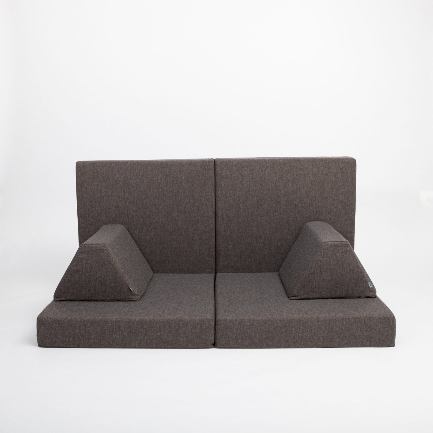 monboxy muunnettava Lasten sohva-tummanruskea