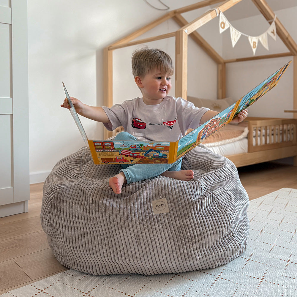 PLUSH NEST säilytyspussi leluille / rahi, vaaleanpunainen sametti - 82x82cm