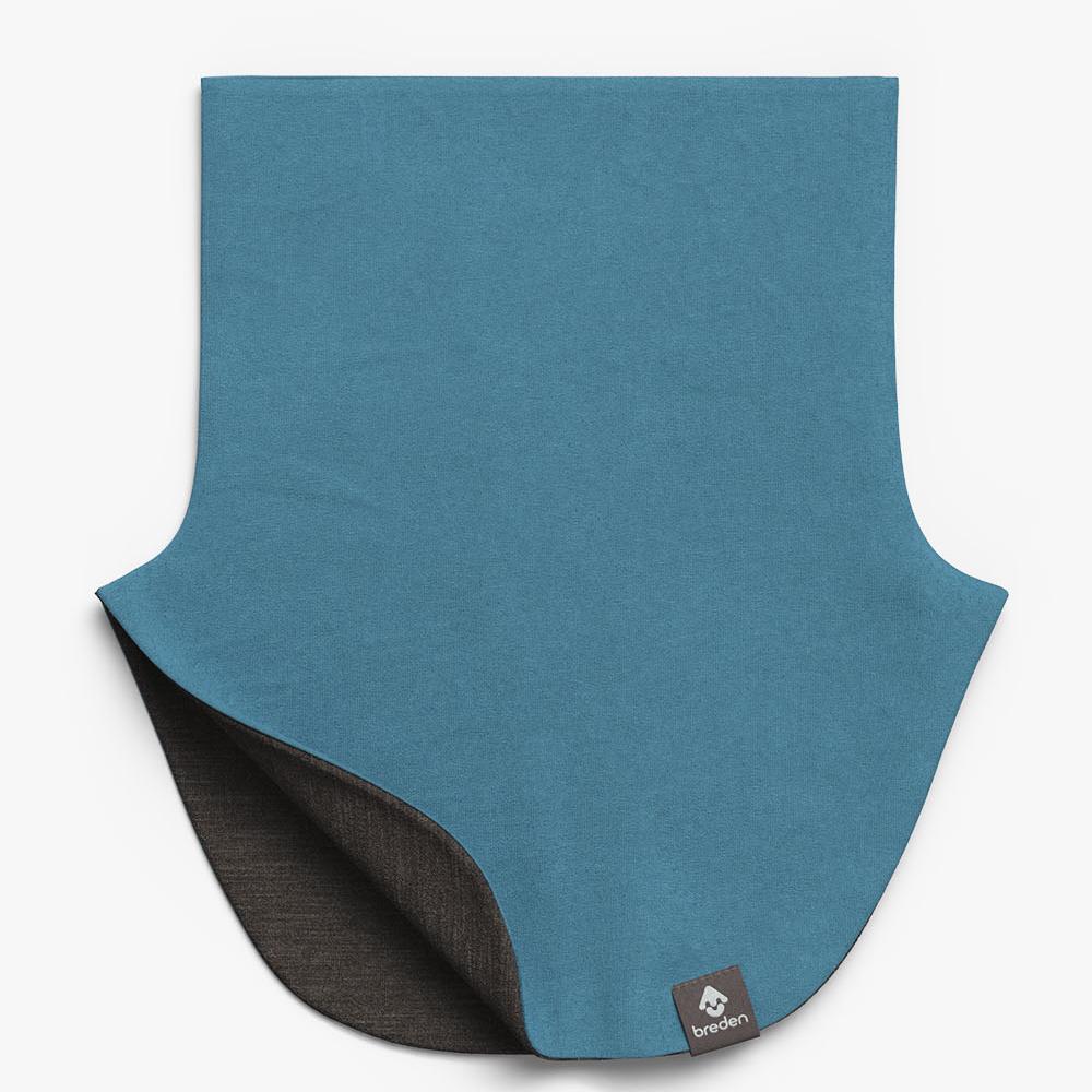 sininen lasten kauluri merinovillalla