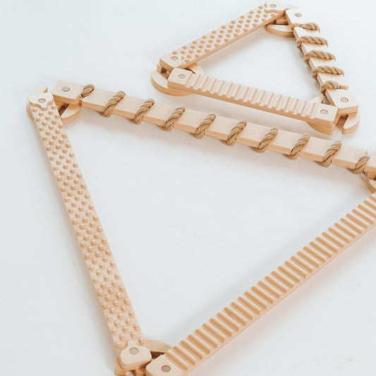 TipiToo® isot puiset lasten tasapainopalkit, 3 kpl - Jute Rope